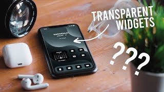 Minimal iPhone Setup Tutorial  Transparent Widgets and Custom Icons [upl. by Corel175]