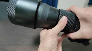 Sigma Contemporary 150600mm lens full review [upl. by Eidassac]