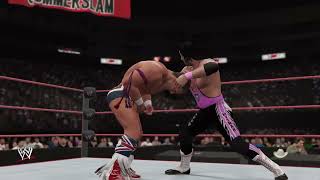 WWE British Bulldog vs Bret hitman Hart Intercontinental championship Summerslam 1992 Wembley [upl. by Kokoruda175]