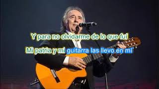 Vagabundear Joan Manuel Serrat Karaoke [upl. by Shiller203]