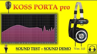 KOSS PORTA PRO  Recensione Review Sound Test Sound Demo Test Measurements [upl. by Alilak]