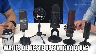 Wat is de beste USBmicrofoon voor streamers [upl. by Lletnom]