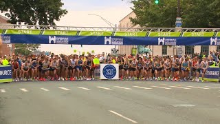 Hartford Marathon attracts thousands of runners to downtown [upl. by Ludovick]