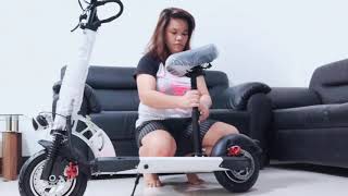 Unboxing Mober S10 Electric Scooter with seat 👌 [upl. by Chelton564]