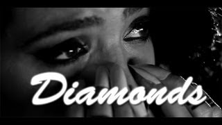 Rihanna quotDiamondsquot music video featuring Kanye West [upl. by Ardnik796]