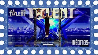 ¿Se puede fusionar ejercicio con baile Él demuestra que sí  Inéditos  Got Talent España 2018 [upl. by Ahsimik437]