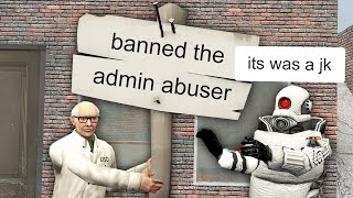 Gmod DarkRP Im Admin On Duty BUT They Want Me BANNED [upl. by Drandell430]