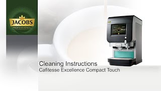 Jacobs Cafitesse Exellence Touch Cleaning [upl. by Charie]