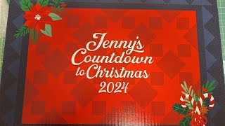 SPOILER  Missouri Star Advent box 2024 Jennys Countdown to Christmas 2024 full box opening [upl. by Ettenuj847]