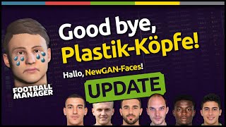 REALE Gesichter für NEWGENS Update  Football Manager [upl. by Asilrak905]