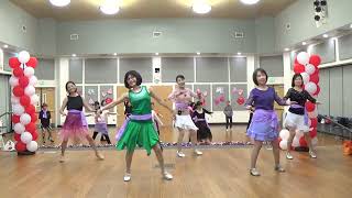 5  10  2024 Line Dancing for Active Adults Class Mothers Day Party Lakeview Senior Center [upl. by Twelve]