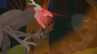 The Wendigo vs The Demogorgon somewhat sticknodes animation halloween [upl. by Marcelia]