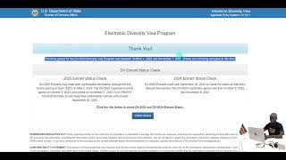 US DV Lottery 2024 Results amp Confirmation Number Recovery [upl. by Bambi]