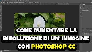 Come aumentare la risoluzione di unimmagine con Photoshop CC [upl. by Schreck]