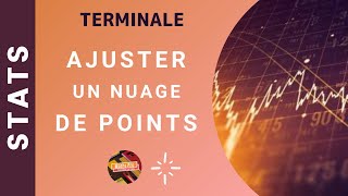 Statistiques à 2 variables  Choisir un ajustement d’un nuage de points  Exercice corrigé [upl. by Laemaj]