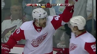 2010 Playoffs Detroit Red Wings Goals [upl. by Atnoled]