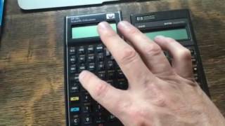 hewlett Packard HP35s vs HP32s Calculator Noise Comparison [upl. by Farny311]