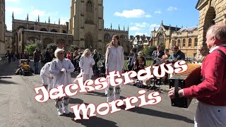 Jackstraws Morris dance quotEarly One Morningquot Oxford Folk Festival 19th21st April 2024 [upl. by Pizor]