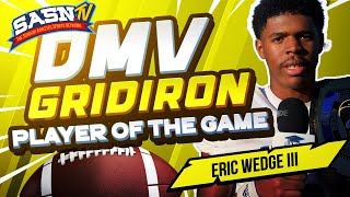 DMV Gridiron Interviews Quarterback Eric Wedge iii [upl. by Beasley]