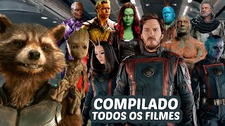 MARATONA GUARDIÕES DA GALÁXIA  Melhores Momentos do Grupo da Marvel nos Cinemas [upl. by Gregorius226]