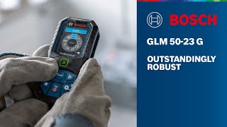 Bosch GLM 5023 G Laser Measure  Green Laser Colour Display IP65 amp 360° tilt sensor [upl. by Landau796]