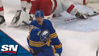 Sabres Rasmus Dahlin DANCES Around Defence To Feed Casey Mittelstadt For Beauty Goal [upl. by Iderf986]