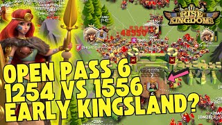 LIVE OPEN PASS 6 KVK 1254 vs 1556  Chisgule Bunny VS BABA TC GoodFather PHO  Rise Of Kingdoms Indo [upl. by Aicnorev70]