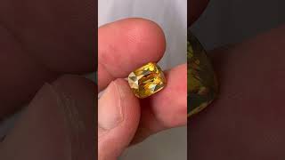 Rear Sphene Titanite  500 CRT Momand Pakistan gemcraft diamond gemstone gold silver [upl. by Mahtal591]