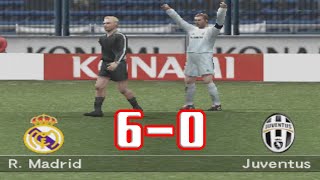 Hack PS2  Winning Eleven 9 Real Madrid Vs Juventus R1 2nd Leg [upl. by Tarra]