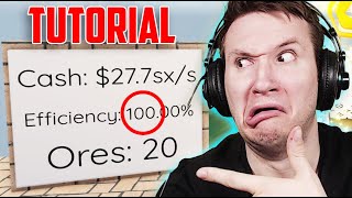 Tycoon RNG The Ultimate Efficiency Guide  How to Achieve 100 TUTORIAL [upl. by Ardnuek948]