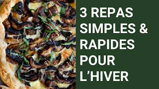 3 recette d’hivers simples rapides et réconfortantes à tester durgence [upl. by Reese]