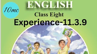 Class 8 English BD Experience1139  New Book 2024  New Curriculum 2024 [upl. by Koralie201]