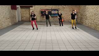 DURO HARD Line Dance  DEMO amp TEACH [upl. by Lanod]