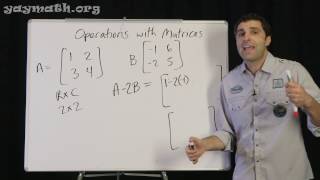 Algebra 2  Operations with Matrices [upl. by Yun119]