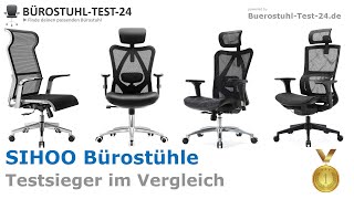 Die besten SIHOO Bürostühle 2024 TOP 5 🥇 Testsieger im Vergleich gut amp günstig [upl. by Cleveland]