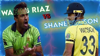 Wahab Riaz 2519 Vs Australia ICC Mens ODI WC 2015 Ball By Ball Highlights [upl. by Nolyaw]