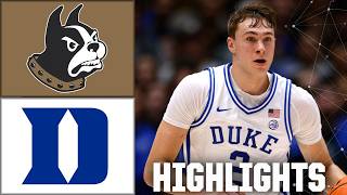 Wofford Terriers vs Duke Blue Devils  Full Game Highlights  ESPN College Basketball [upl. by Niels]