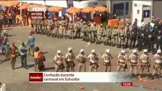 Vendedores ambulantes fazem protesto no carnaval de Salvador [upl. by Jimmy]