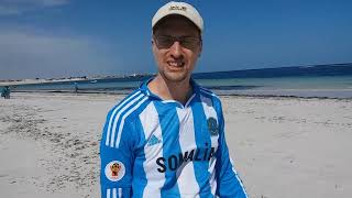 Peter Gregor Slovak Traveler at Jazeera Beach Mogadishu  SOMALIA TRAVEL amp TOURISM GUIDE Jazeera [upl. by Nahamas617]