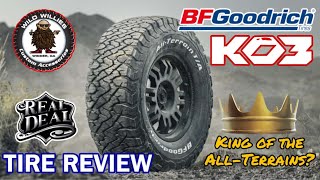 NEW BFGoodrich KO3 All Terrain Tire ReviewIS IT THE NEW KING [upl. by Thynne312]