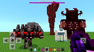 Teraphobia addon v8 update in Minecraft PE [upl. by Nosretep]