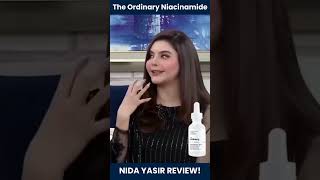 Nida Yasir Review The Ordinary Niacinamide 10   Zinc 11 Contact no 923172307301 [upl. by Dunson807]