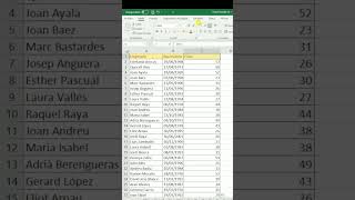 😱Calcular EDAD en Excel exceltips trucos exceltutorial excel consejos tips tutorial hack [upl. by Claudia]