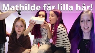 Farger håret til Lillesøsteren min og Iphone 7 unbox [upl. by Neersin]