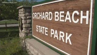 Orchard Beach State Parks bluff shrinks each day [upl. by Tarrant]