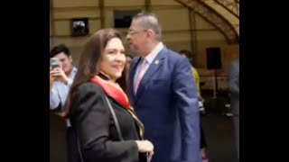 Presidente de Costa Rica en un acto de entrega para reforzar la lucha contra el narcotráfico [upl. by Nnaassilem]