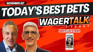 WAGERTALK TODAY BEST BETS IN CBB  MNF  NBA  NHL [upl. by Arraek]