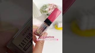 Maybelline Tattoo Brow Gel tahan 3 hari waterproof anti geser2 club💯 [upl. by Yddet813]