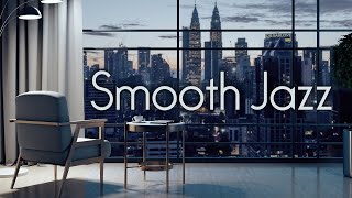 Smooth Jazz ❤️ Relaxing Saxophone Instrumental Music for Chilling Out and Studying [upl. by Nooj]