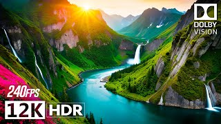 BREATHTAKING LANDSCAPE 12K HDR PLANET EARTH DOLBY VISION™ 240FPS [upl. by Yanahc]